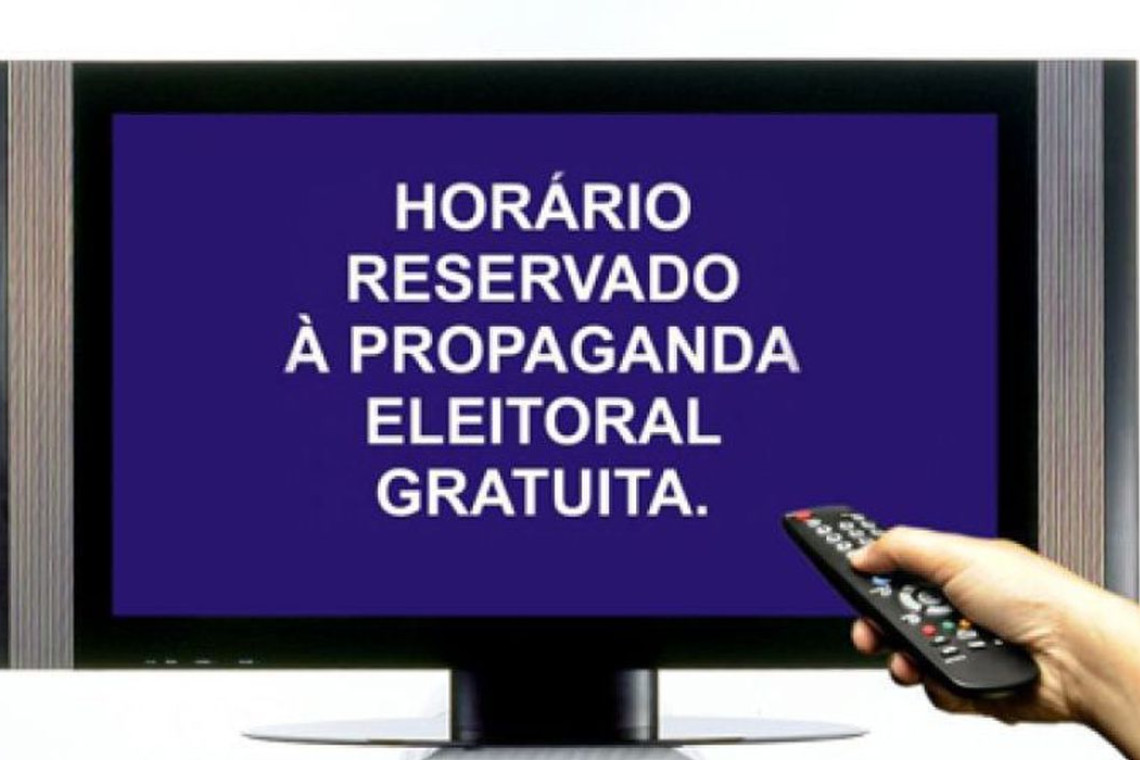 Propaganda eleitoral no rádio e TV começa dia 9 de outubro.